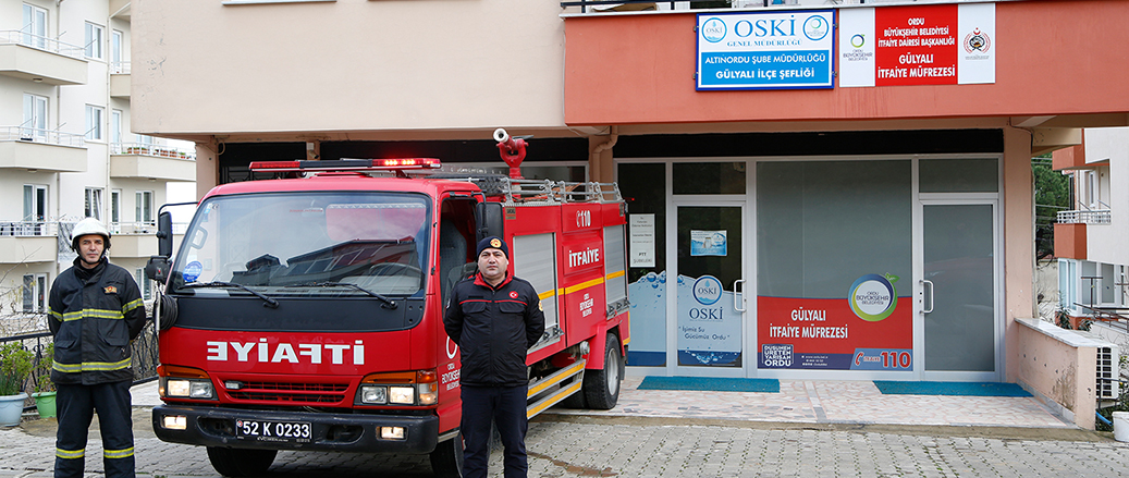 GÜLYALI’YA İTFAİYE MÜFREZESİ KURULDU