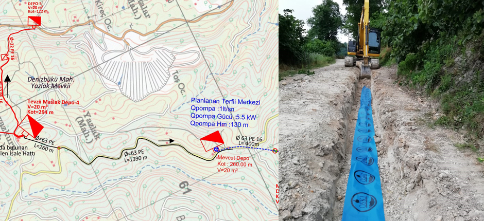 HİLMİ GÜLER: “ASARKAYA KENT ORMANI İÇME SUYUNA KAVUŞUYOR”