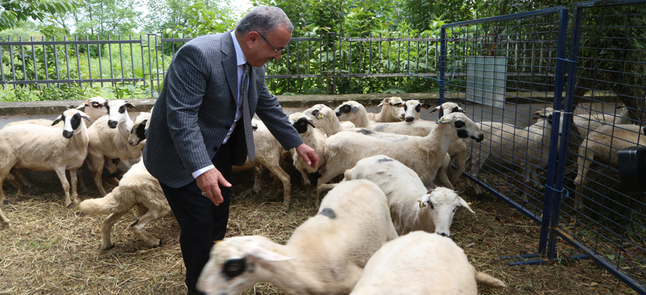 HİLMİ GÜLER ÇİFTÇİLERİN YANINDA