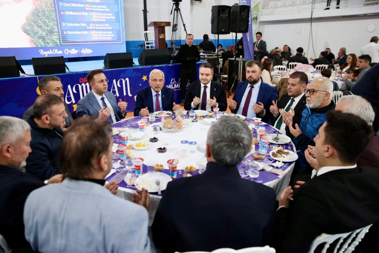 İFTAR SOFRASI MESUDİYE’DE KURULDU