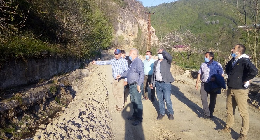 İKİZCE’DEN BAŞKAN GÜLER’E TEŞEKKÜR