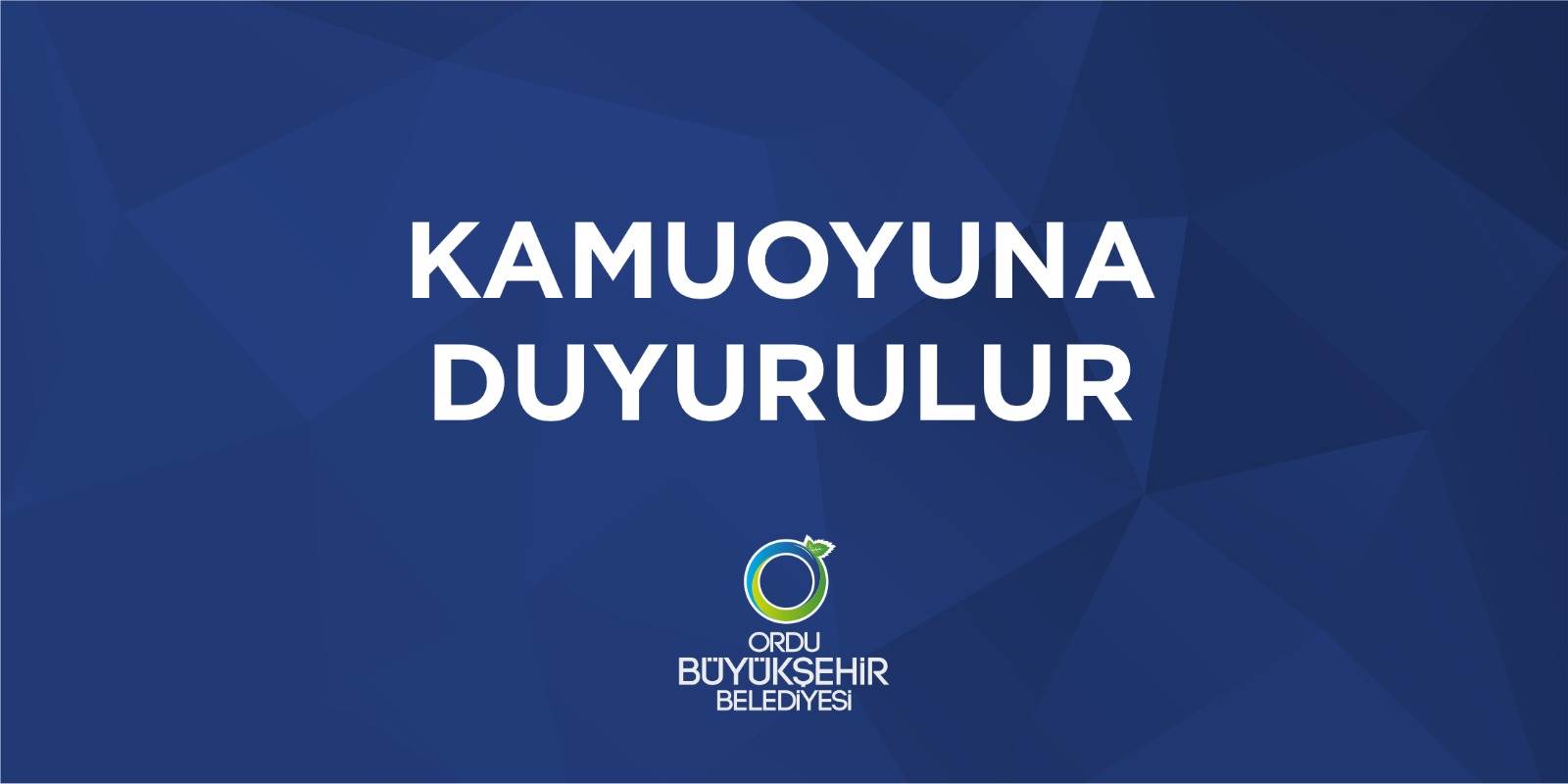 KAMUOYUNA DUYURULUR !