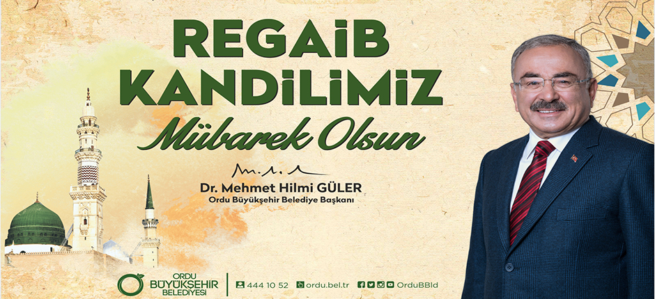 “KANDİLİNİZ MÜBAREK, DUALARINIZ KABUL OLSUN”