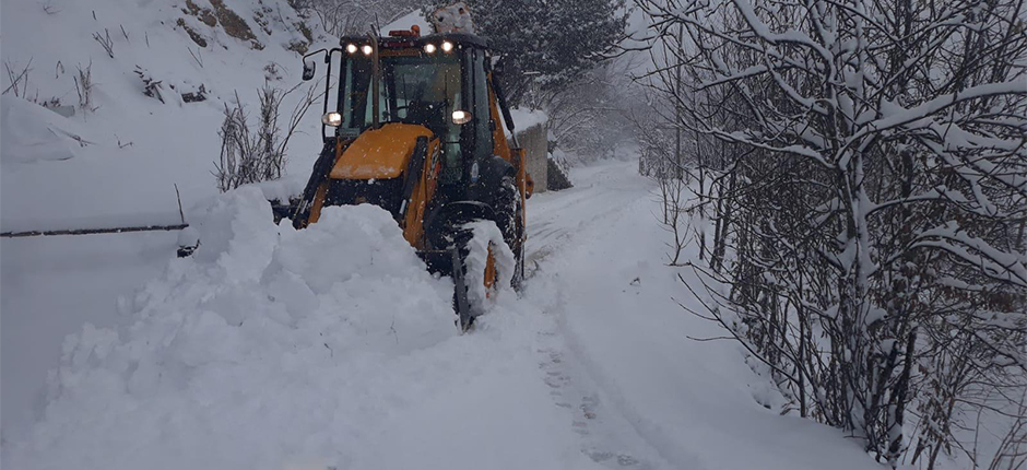 KAR YAĞIŞI ORDU’DA ETKİLİ OLDU