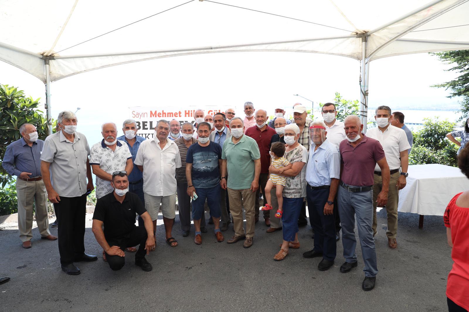 KİRAZLİMANI BAŞKAN GÜLER’E MİNNETTAR