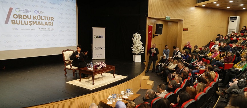 KÜLTÜR BULUŞMALARININ 2. KONUĞU İCLAL AYDIN OLDU