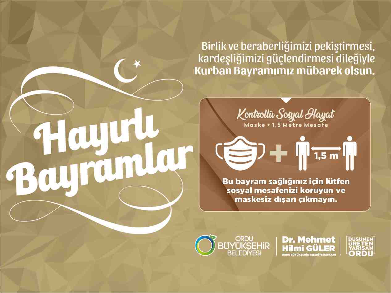 KURBAN BAYRAMIMIZ MÜBAREK OLSUN