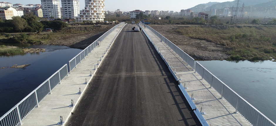 MELET KÖPRÜSÜ’NDE ÇALIŞMALAR TAMAMLANDI