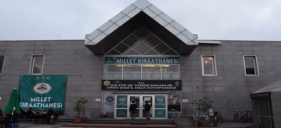 MİLLET KIRAATHANESİNDE İÇ ISITAN HİZMET