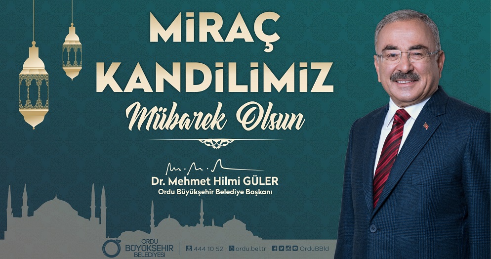 “MİRAÇ, BİZ MÜSLÜMANLAR İÇİN MANEVİ BİR TERFİDİR”