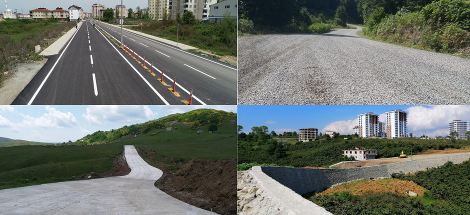 MODERN YOLLAR İNŞA EDİLDİ