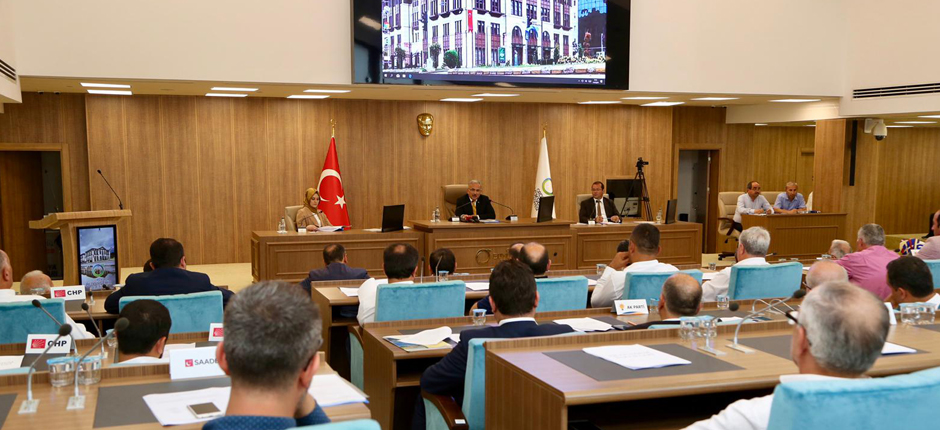 ORDU BÜYÜKŞEHİR BELEDİYE MECLİSİ TEMMUZ AYI TOPLANTISI YAPILDI