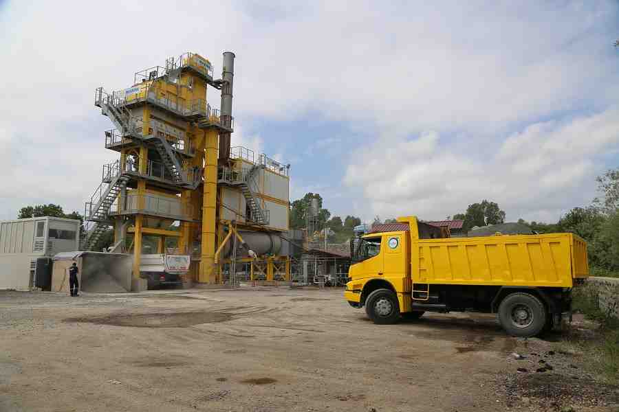 ORDU BÜYÜKŞEHİR BELEDİYESİ, KENDİ ASFALTINI ÜRETİYOR