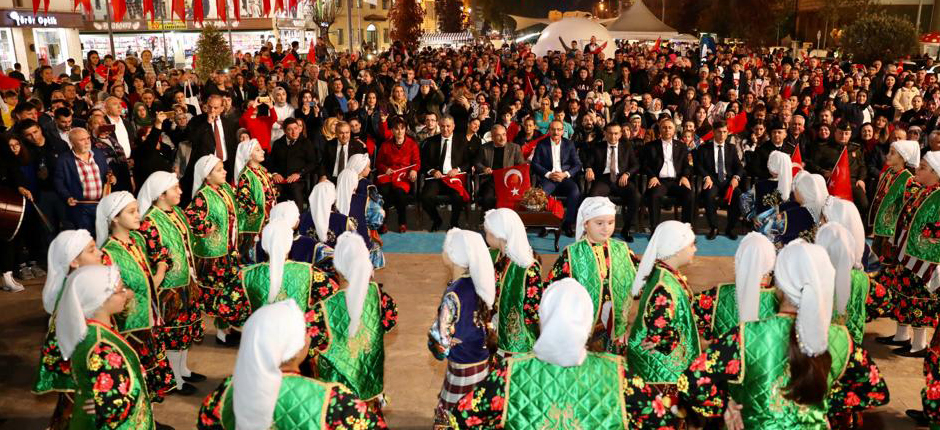 ORDU’DA 29 EKİM CUMHURİYET BAYRAMI ÇOŞKUSU DEVAM EDİYOR