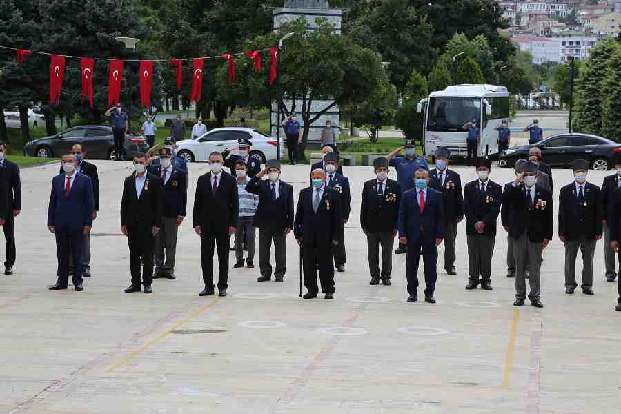 ORDU’DA GAZİLER GÜNÜ TÖRENLE KUTLANDI