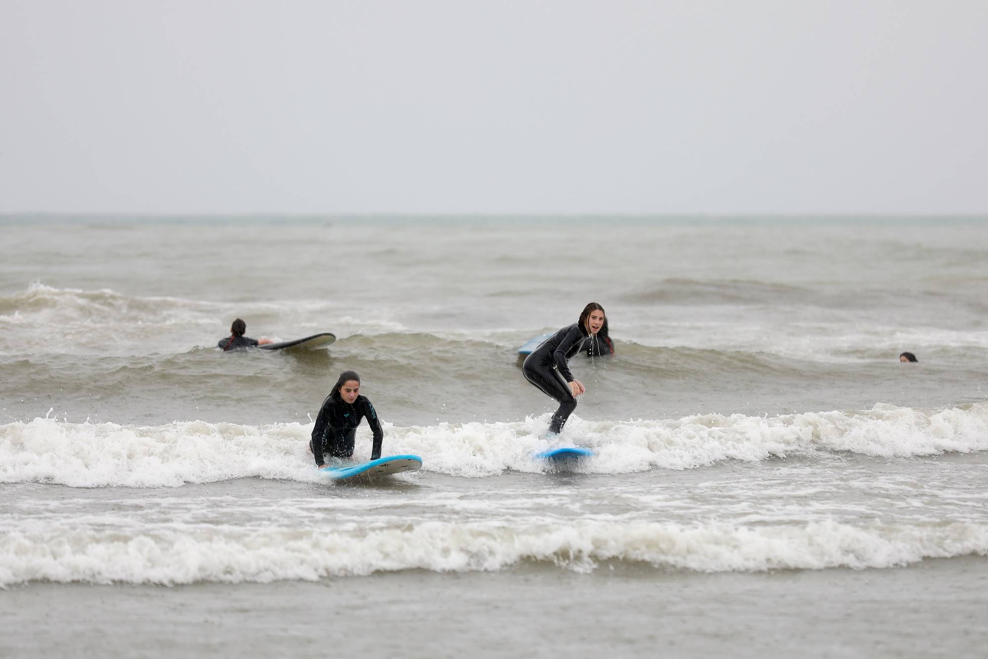 ORDU’DA SÖRF RÜZGARI ESTİ