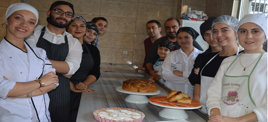 ORDU’NUN AŞÇI VE PASTACILARI ORMEK’DE YETİŞİYOR