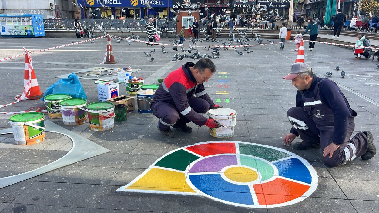 ORDU’NUN SOKAKLARI OYUN ALANINA DÖNÜŞÜYOR