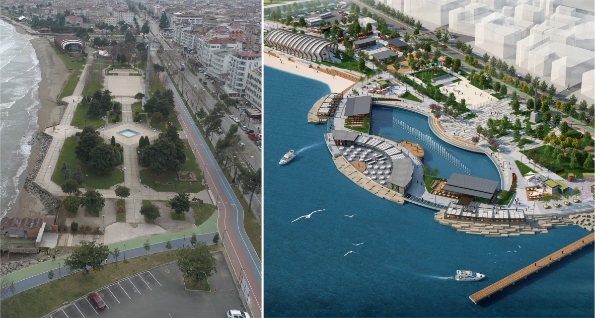 ORDU SAHİLİNE YILDIZ PROJE
