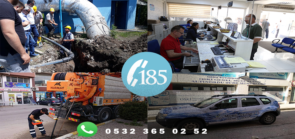 OSKİ BAYRAM TATİLİNDE DE İŞ BAŞINDA