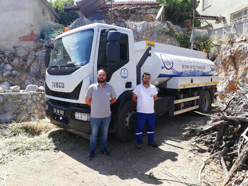 OSKİ CAN SUYU İÇİN MANAVGAT’TA