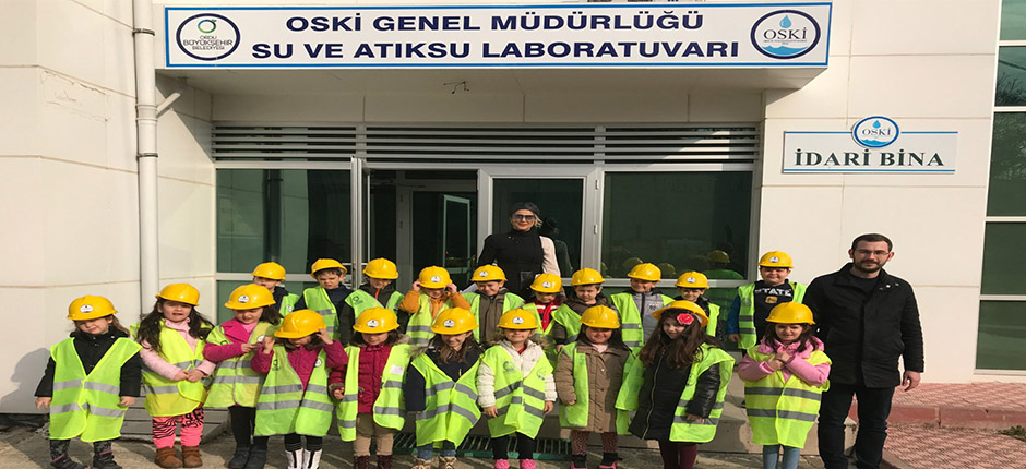 OSKİ, KAPILARINI MİNİK ÖĞRENCİLERE AÇTI