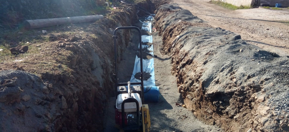 ŞİRİNKÖY’E 9 BİN METRE İÇME SUYU HATTI