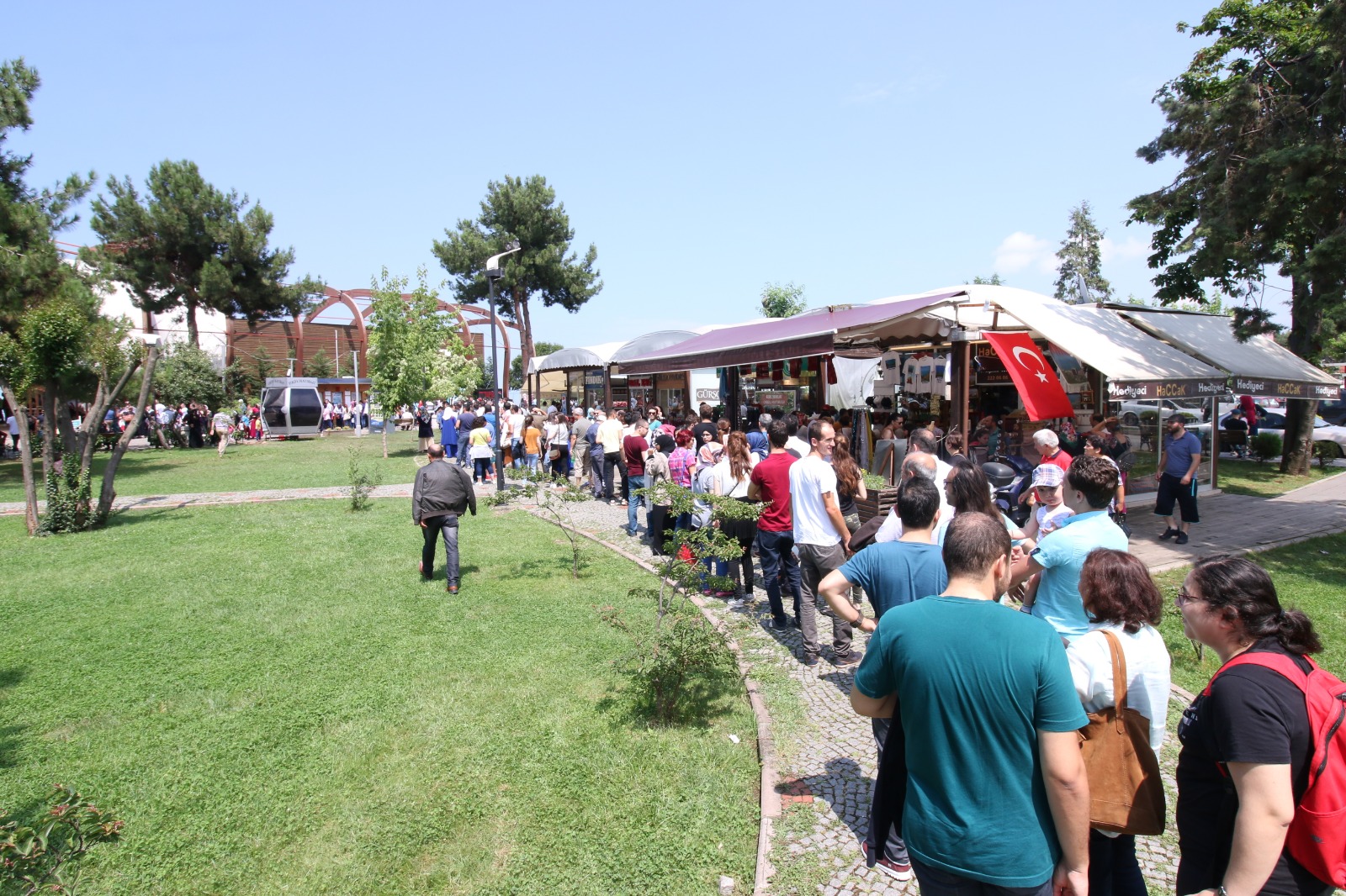 TELEFERİĞE REKOR İLGİ