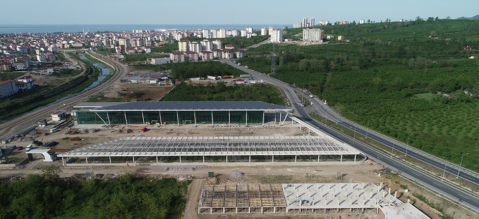 TERMİNALİN YÜZDE 90’I TAMAMLANDI