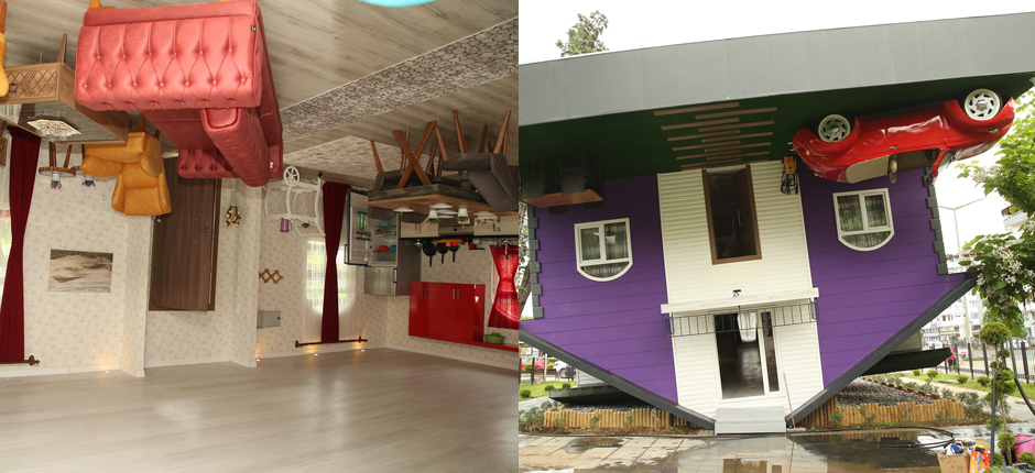  “TERS EV” ZİYARETE AÇILIYOR