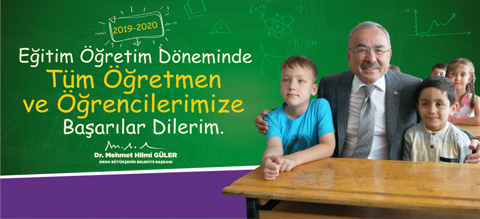 “TÜM EĞİTİM CAMİAMIZIN YENİ DÖNEMİ HAYIRLI OLSUN”