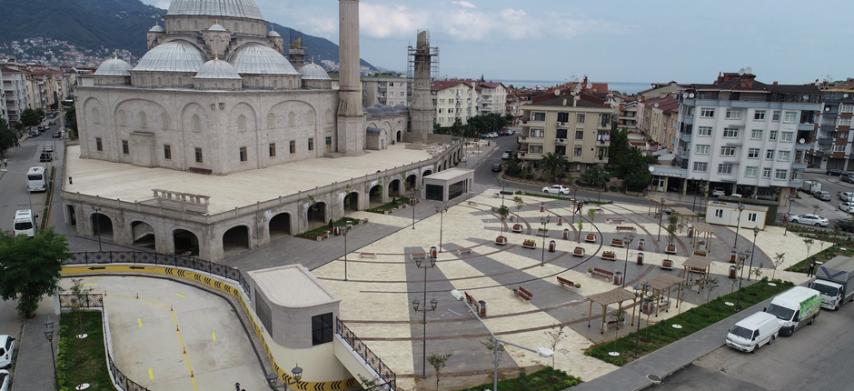 “ULU CAMİ MEYDAN DÜZENLEMESİ VE KAPALI OTOPARK PROJESİ” TAMAMLANDI