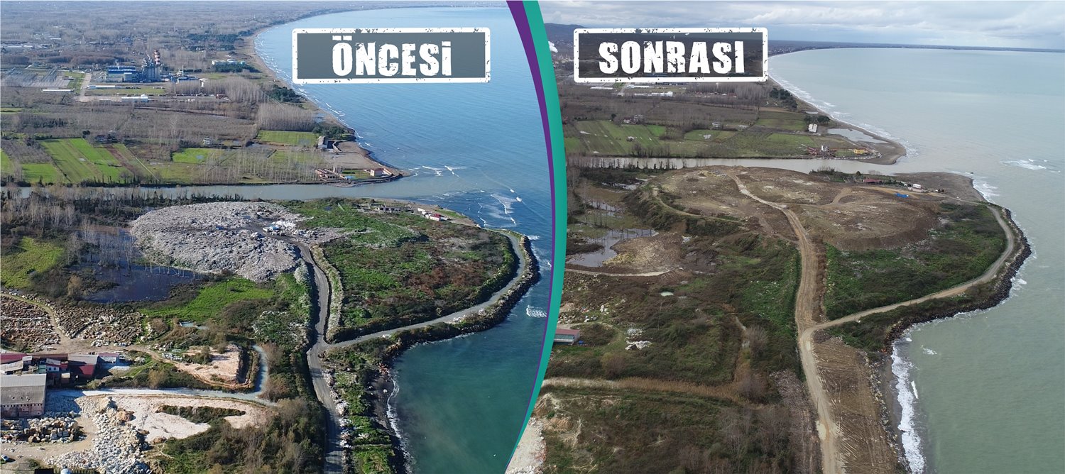 ÜNYE’DE 35 YILLIK ÇÖP SORUNU BÖYLE BİTTİ