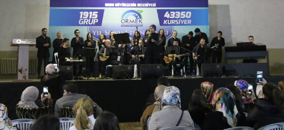 ÜNYE ORMEK’TEN YIL SONU ETKİNLİKLERİ