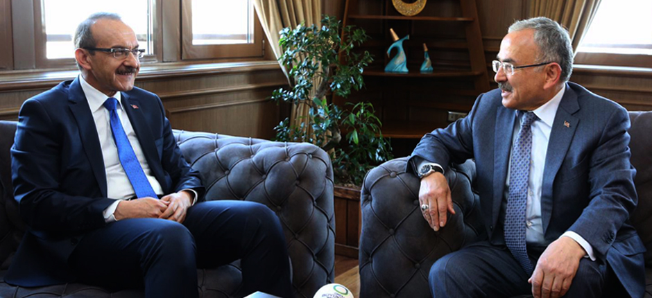 VALİ YAVUZ’DAN BAŞKAN GÜLER’E HAYIRLI OLSUN ZİYARETİ