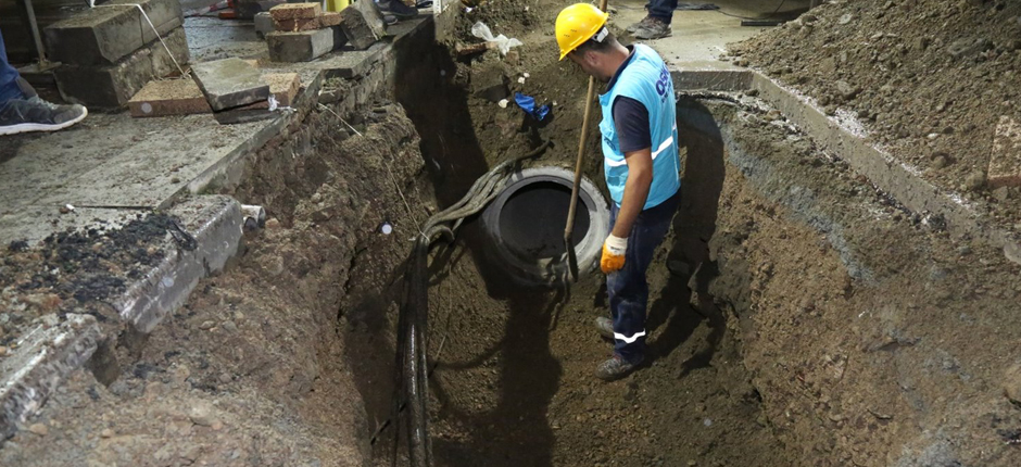 VATANDAŞLARDAN ALTYAPI ÇALIŞMALARINA TAM DESTEK