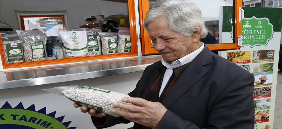 VATANDAŞLARDAN ORGANİK ÜRÜNLERE BÜYÜK İLGİ