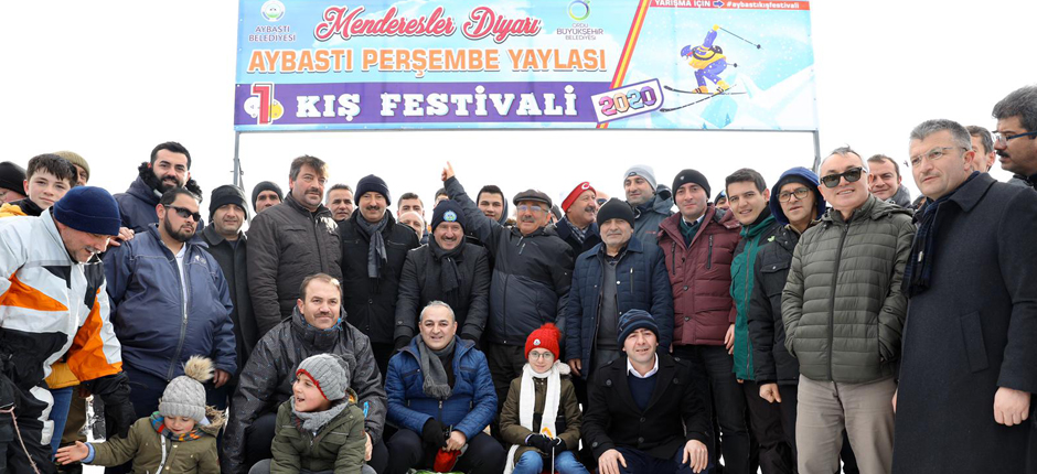 YAYLALARDA KAR KEYFİ YAŞANDI