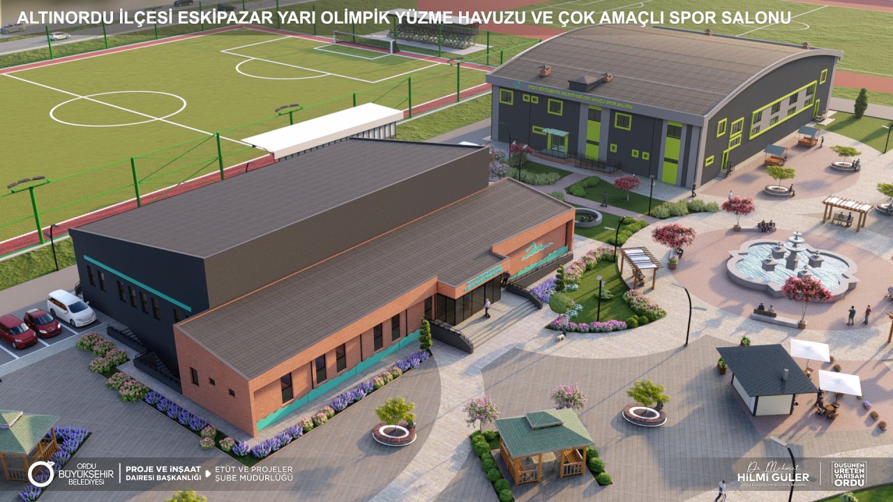 ESKİPAZAR YARI OLİMPİK YÜZME HAVUZU VE ÇOK AMAÇLI SPOR SALONU